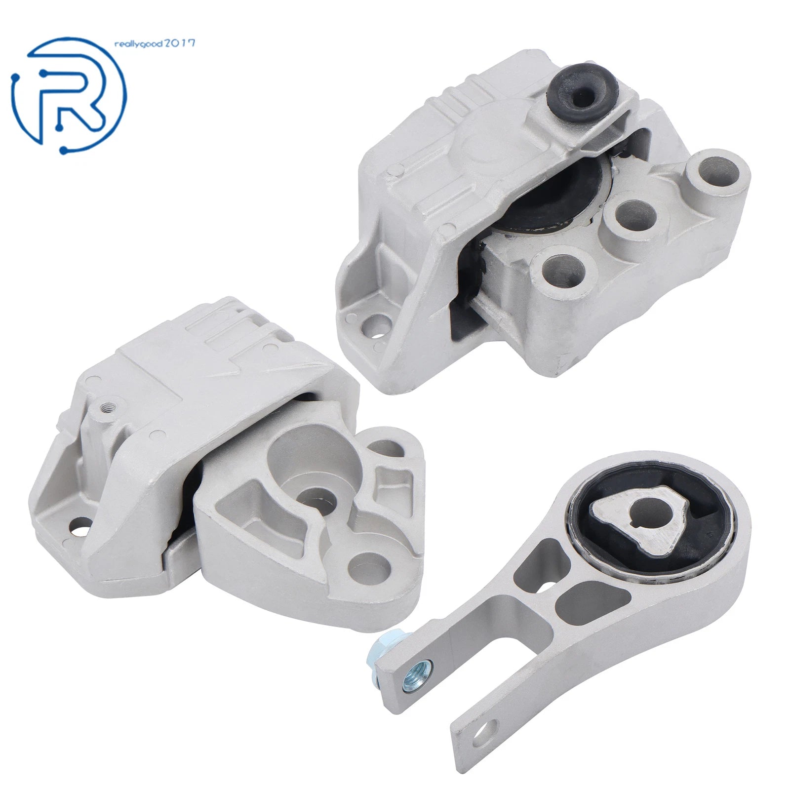 Set of 3 Engine Mounts for Jeep Compass (2017-2022)