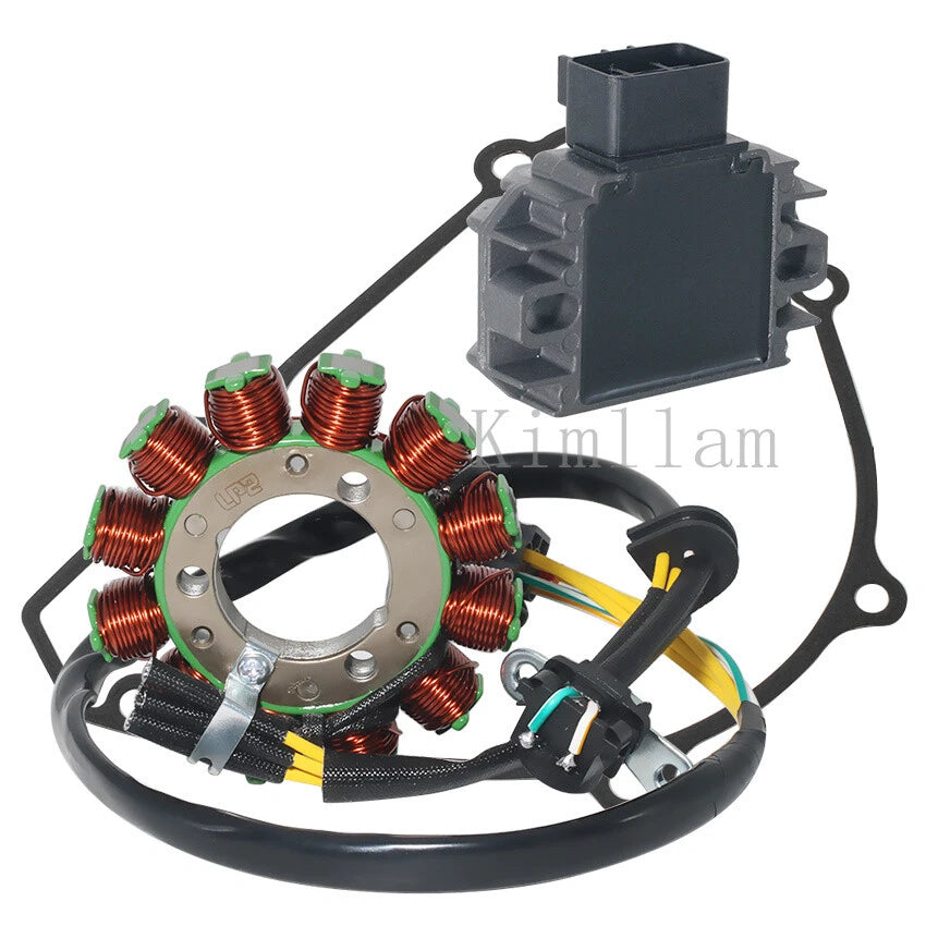 Stator Coil + Regulator Rectifier + Gasket for Kawasaki KX250F (2011–2012) 21003-0102
