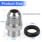10AN Fitting Grommet for GM LS Valve Covers (Factory)