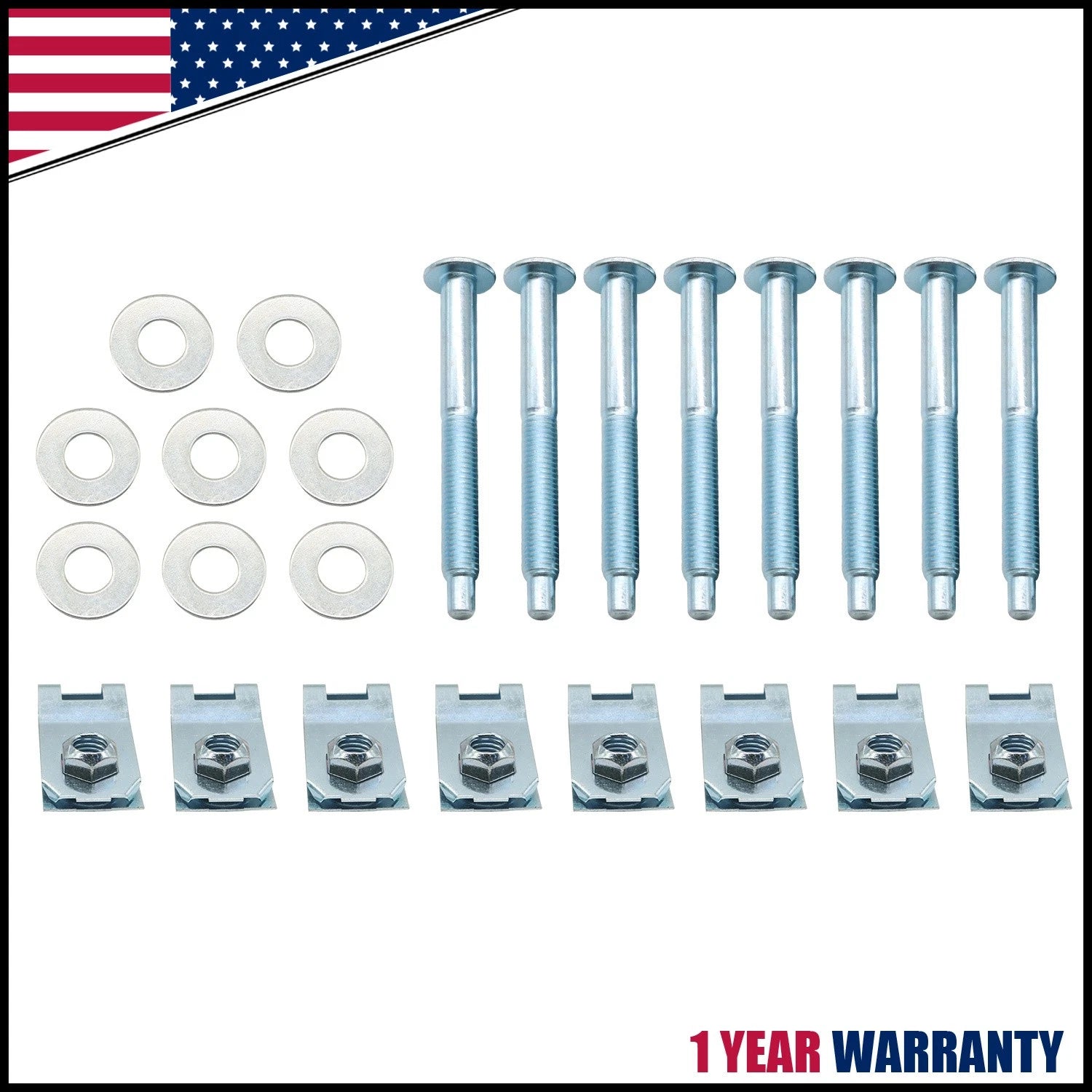 Truck Bed Mounting Hardware Kit for Ford F250 F350 F450 F550 (2008–2023)