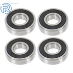 4Pcs 63/28-2RS Ball Bearing for (28mm Inner, 68mm Dia, 18mm OD)