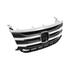 Front Black Grille with Chrome Trim for Honda Odyssey (2011–2013)