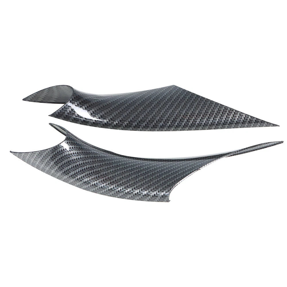 2X Carbon Fiber Inner Door Handle Covers for BMW 3 Series (2012–2019)