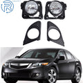 Set of 2 Halogen Front Fog Lights for Acura TSX (2009–2010)