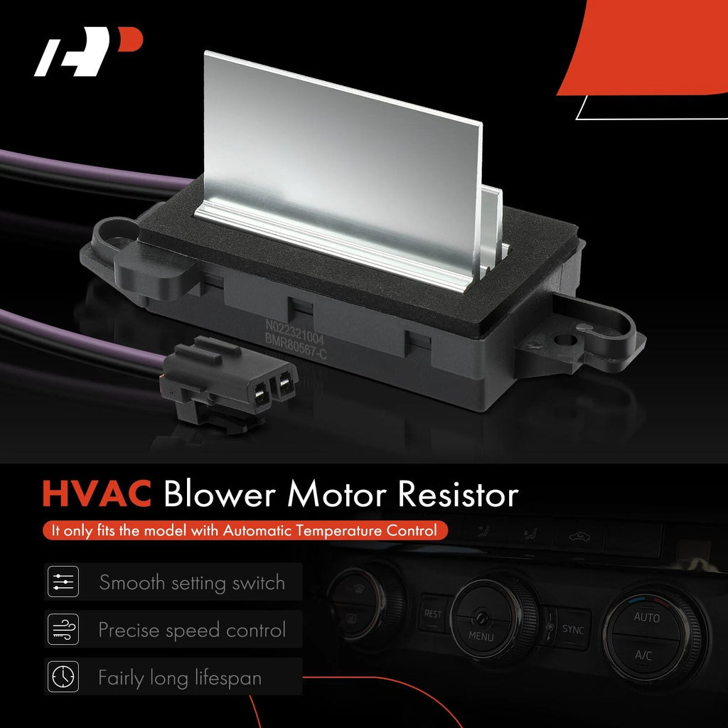 HVAC Blower Motor Resistor Kit for Chevrolet Silverado 1500, Impala