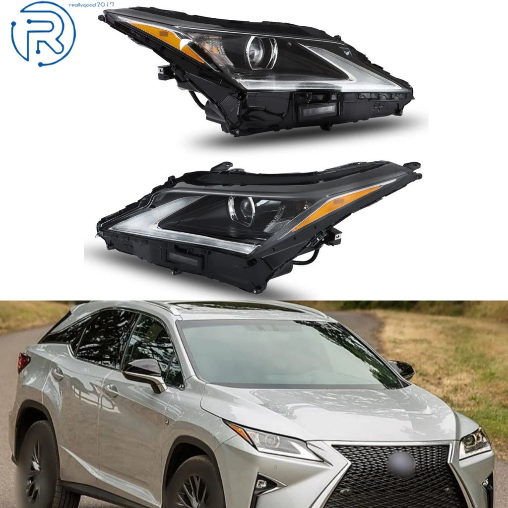 LED Headlights Assembly for Lexus RX350/RX450h (2016–2019) Left & Right
