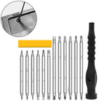 12-in-1 Magnetic Screwdriver Set for Automotive Repair Tools