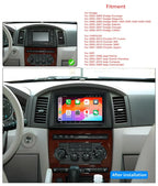 8'' Car Stereo GPS Navigation for Dodge Charger, Jeep Commander (2005-2007)