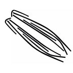 Vinyl Stickers for Toyota Camry (2018–2023) Window Trims