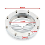 Chrome Horn Decorative Cover for Bobber Motorcycle