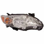 Replacement Passenger Side Head Light Assembly w/Chrome Bezel