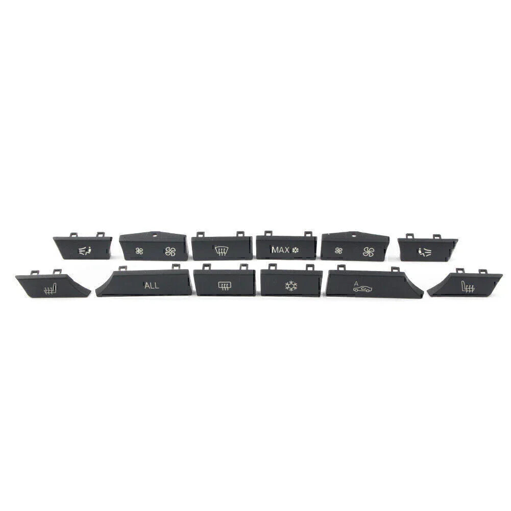 12 Button Key Caps for BMW 5 6 7 F10 F12 (2010-2017)