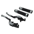 Titan Extendable Brake Clutch Levers Grips Set for BMW F650GS (2002-2007)
