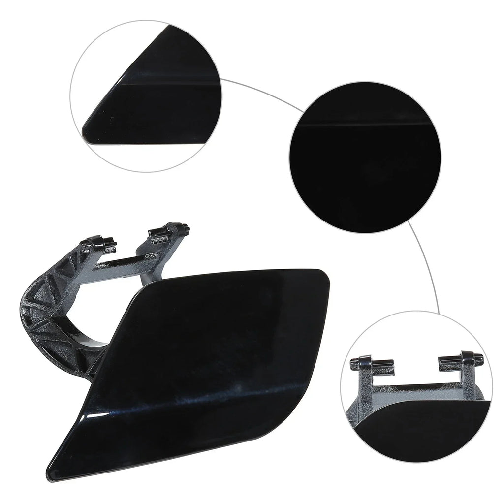 Bumper Washer Nozzle Cover for Mercedes-Benz E550 (2007-2009) Black