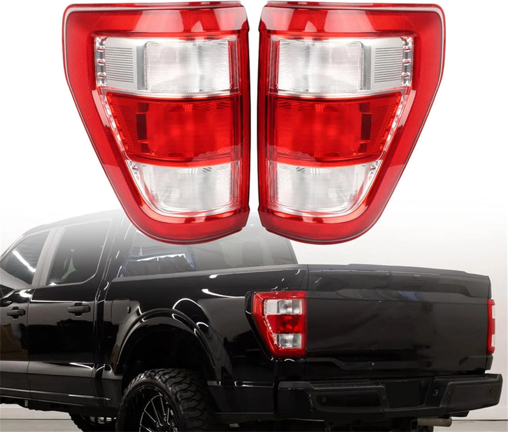 2X Tail Light Brake for Ford F150 XLT (2021–2023) Halogen Upgrade Raptor Style