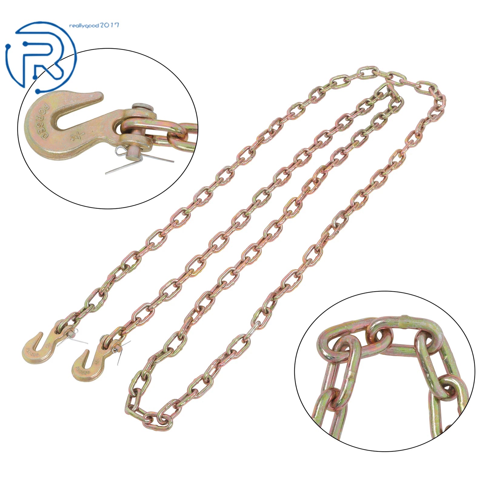 Heavy Duty Tow Chain for Trucks (12ft)