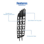 Pair Front Fog Light Mesh Grill Cover for Audi A6 C7 (2012–2015)