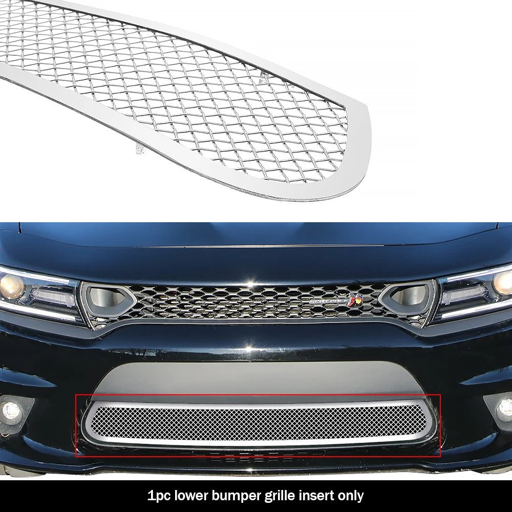 Stainless Mesh Grille for Dodge Charger (2015-2018)