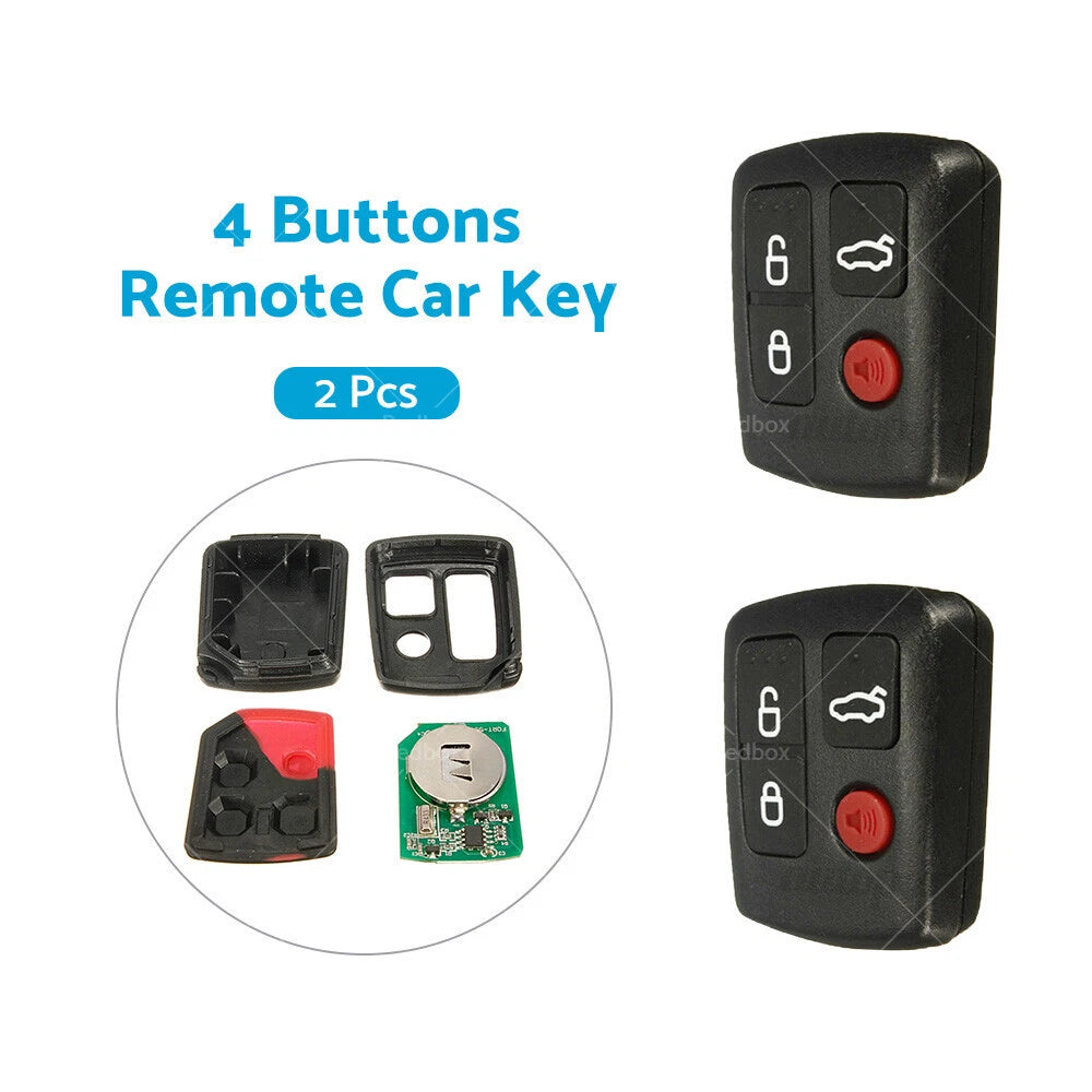 Remote Car Key 433MHz for Ford Falcon BA BF Territory SX XR6 XR8 (2002–2016)