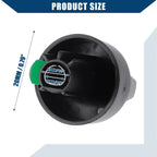 Air Conditioner Switch Knob for Ford E150 E250 (1993–1996) Plastic Black