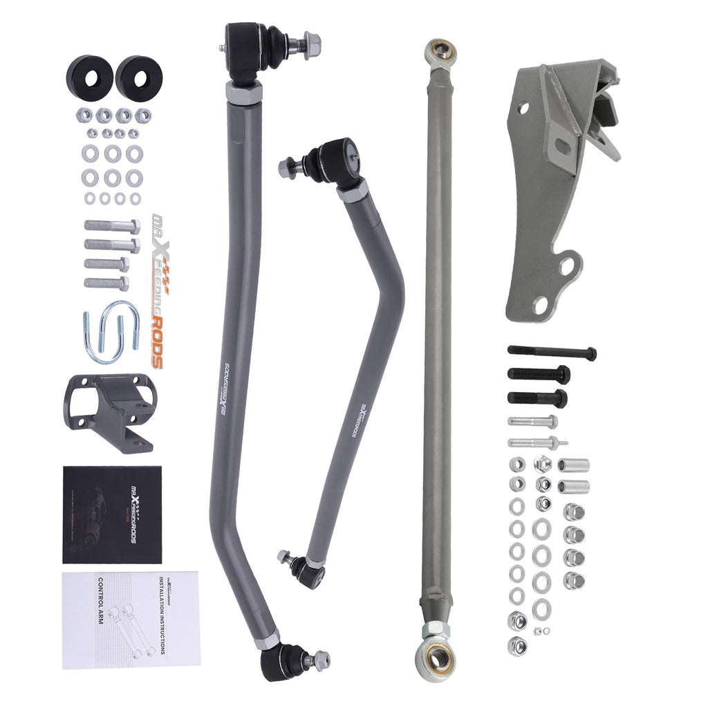 Adjustable Track Bar Tie Rod Kit for Dodge Ram 2500 3500 (0-4" Lift)