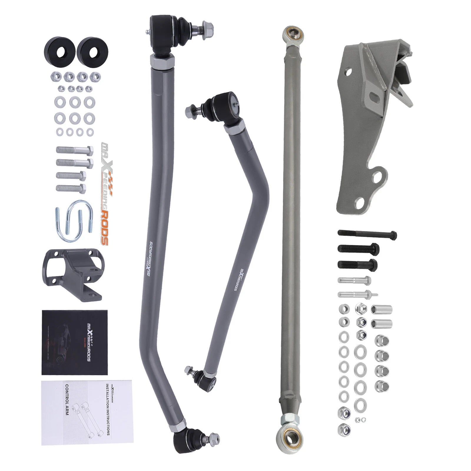 Adjustable Track Bar Tie Rod Kit for Dodge Ram 2500 3500 (0-4" Lift)