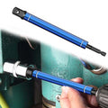 Impact Driver Socket Extension Adapter Set of 3 (1/4, 3/8, 1/2 Inch)