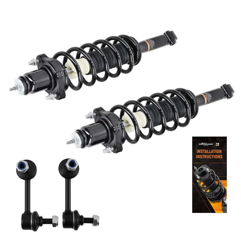 Rear Strut Coil Spring Assembly Sway Bar Link for Chrysler 200 (2011–2014)