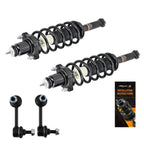 Rear Strut Coil Spring Assembly Sway Bar Link for Chrysler 200 (2011–2014)