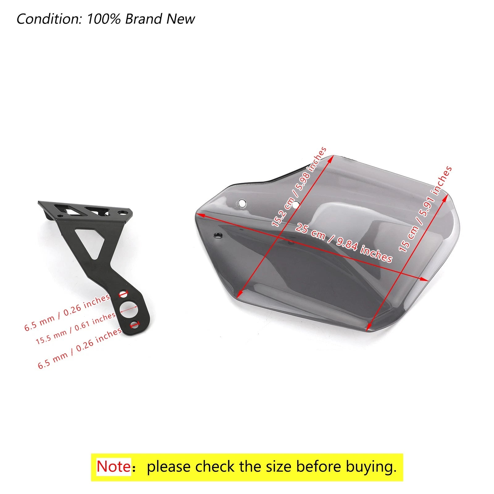 Handguard Handlebar Shells Protector for BMW K1600GT K1600GTL (2011–2016)
