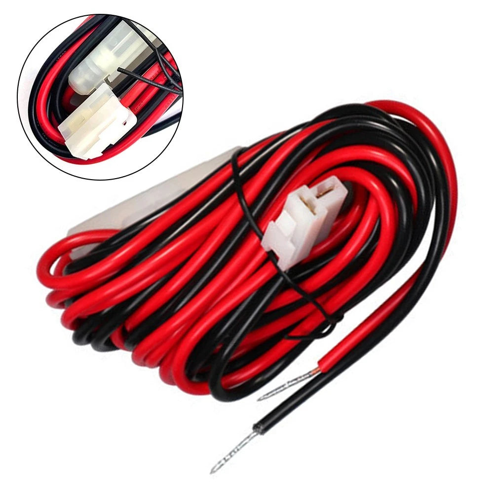 Power Cord for ICOM Mobile Radio (Black/Red)