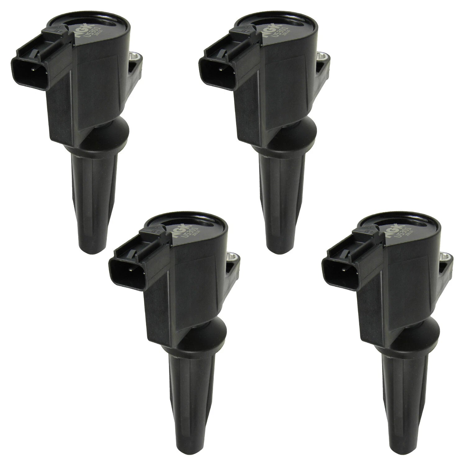 Set of 4 NGK COP Ignition Coils 48979 for C-Max Fusion MKZ Tribute (2013–2019)
