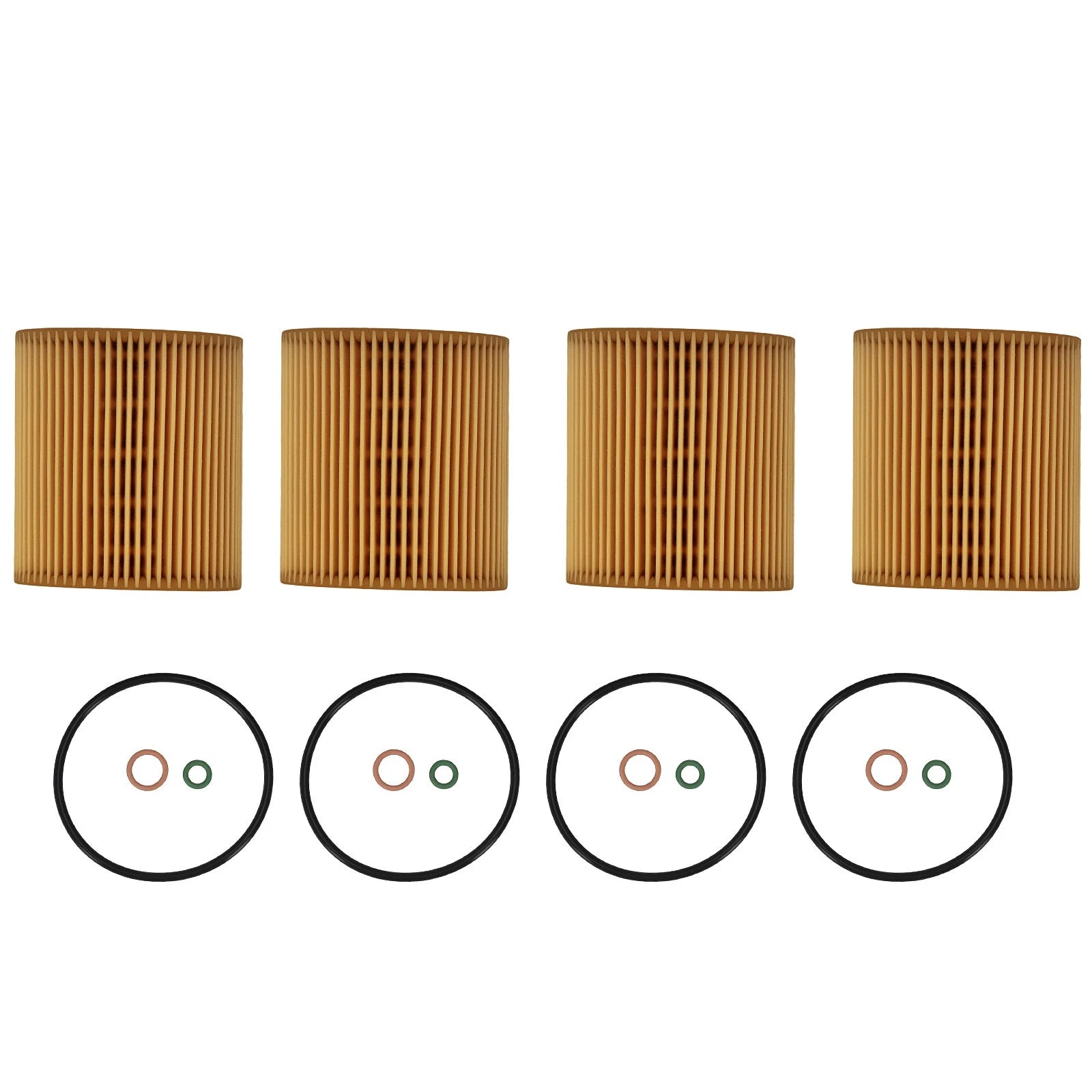 4-Pack Oil Filter for Mercedes-Benz E320 E430 E55 AMG (1999) PF461G 57327