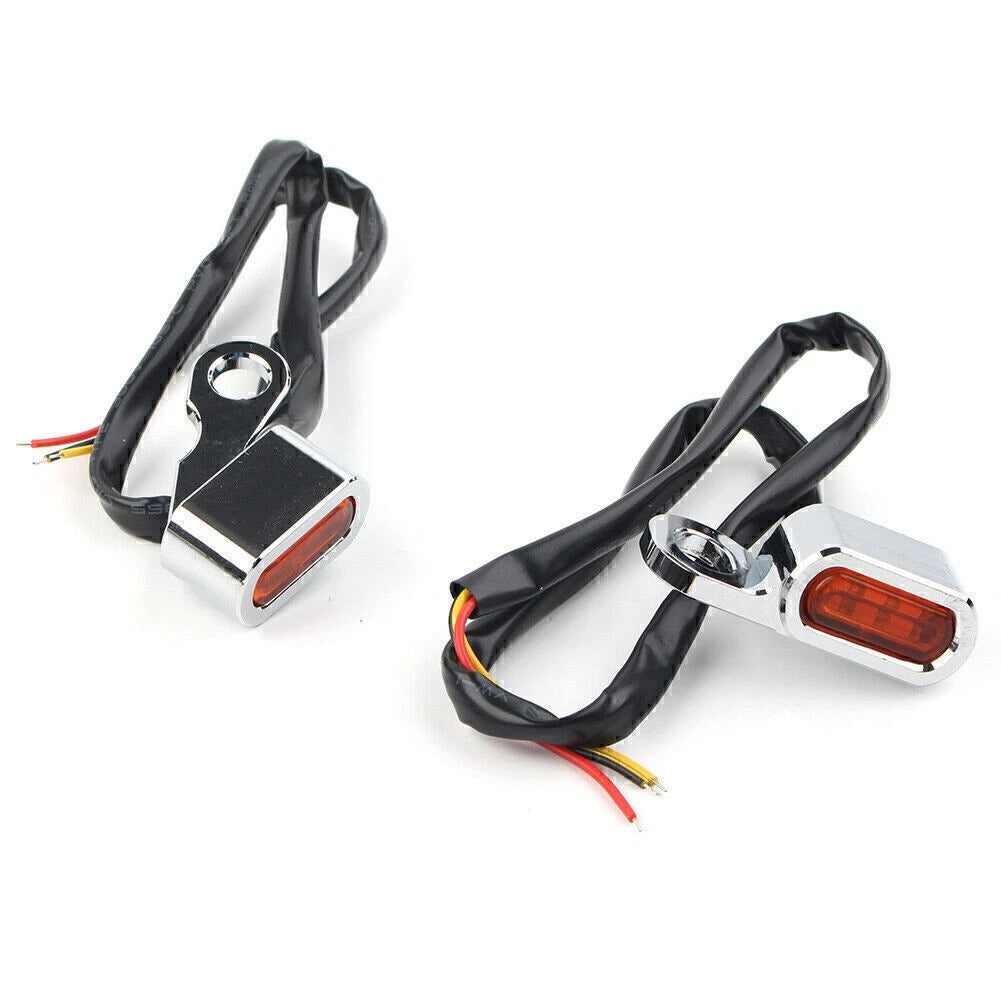 LED Turn Signal Indicator Amber Light Blinker for Motorcycle (All Years)