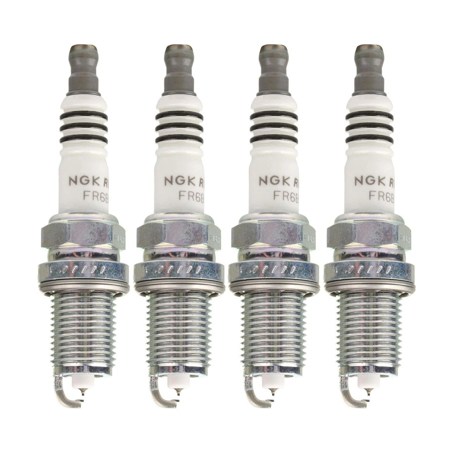 Set of 4 NGK Ruthenium HX Spark Plugs for A4 Aveo Golf L4 (2000–2023)