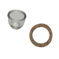 Set of 2 Sediment Bowl Gaskets for John Deere MI LUC LUW LUS (L886T, M3340T)