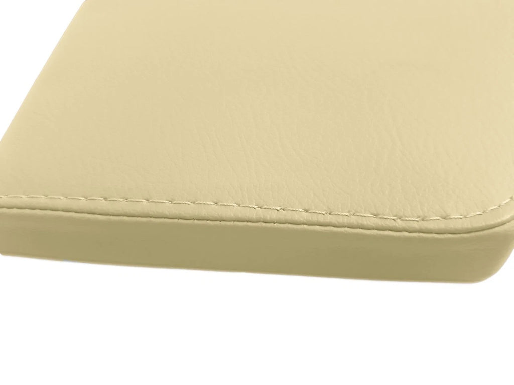 Leather Synthetic Console Armrest Cover for Ford F150 (2015–2019) Beige