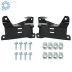 Pair Front Bumper Outer Brackets for Chevrolet Silverado 2500HD 3500HD (2007-2010)