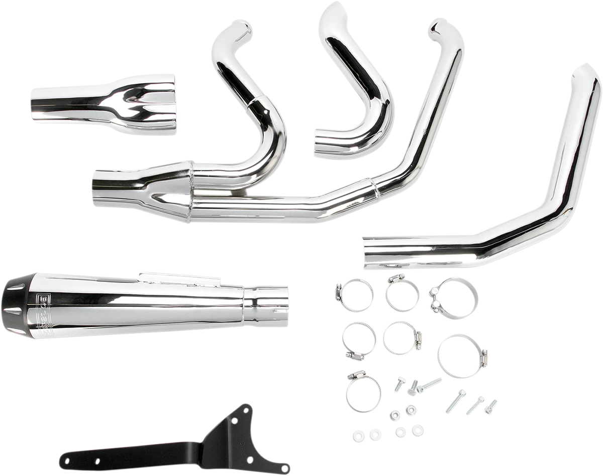 BASSANI Road Rage 2:1 Exhaust for FXR (Chrome) (1982–1999)