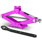 Hydraulic Scissor Jack 10-15in 3306lbs Capacity with Ratchet Wrench