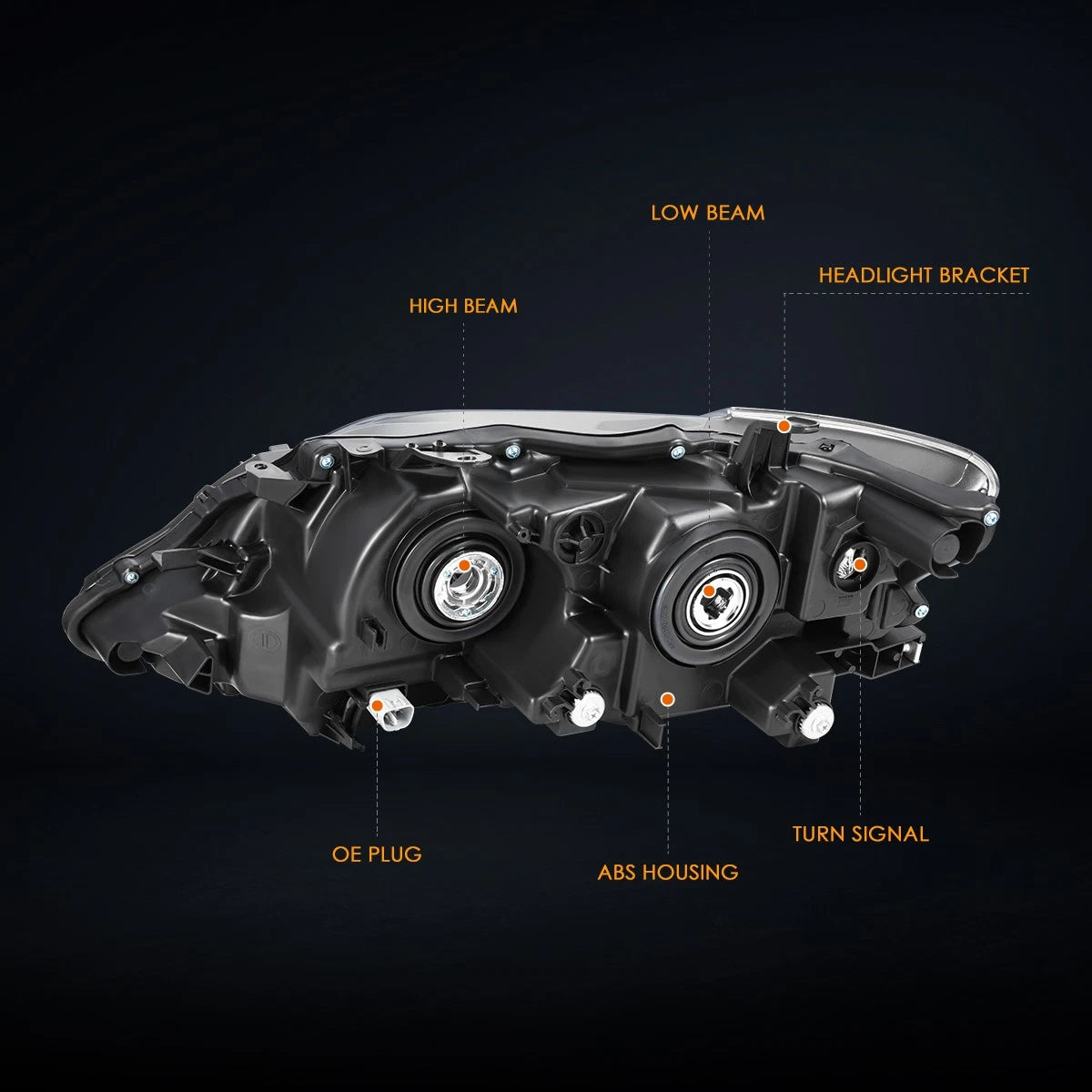 LED Projector Headlights for BMW 3-Series (2005–2008)