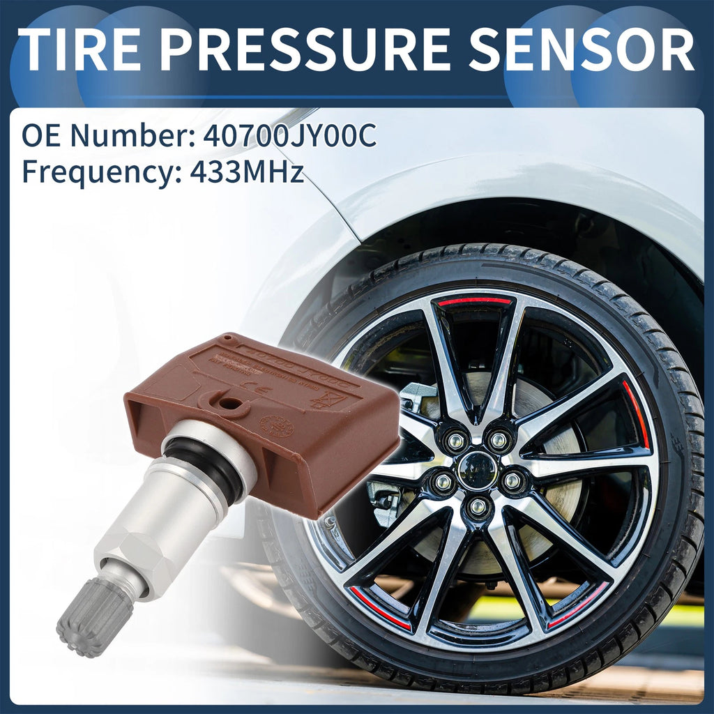 Tire Pressure Sensor 433MHZ for Nissan Pathfinder (2003–2012) No.40700JY00C