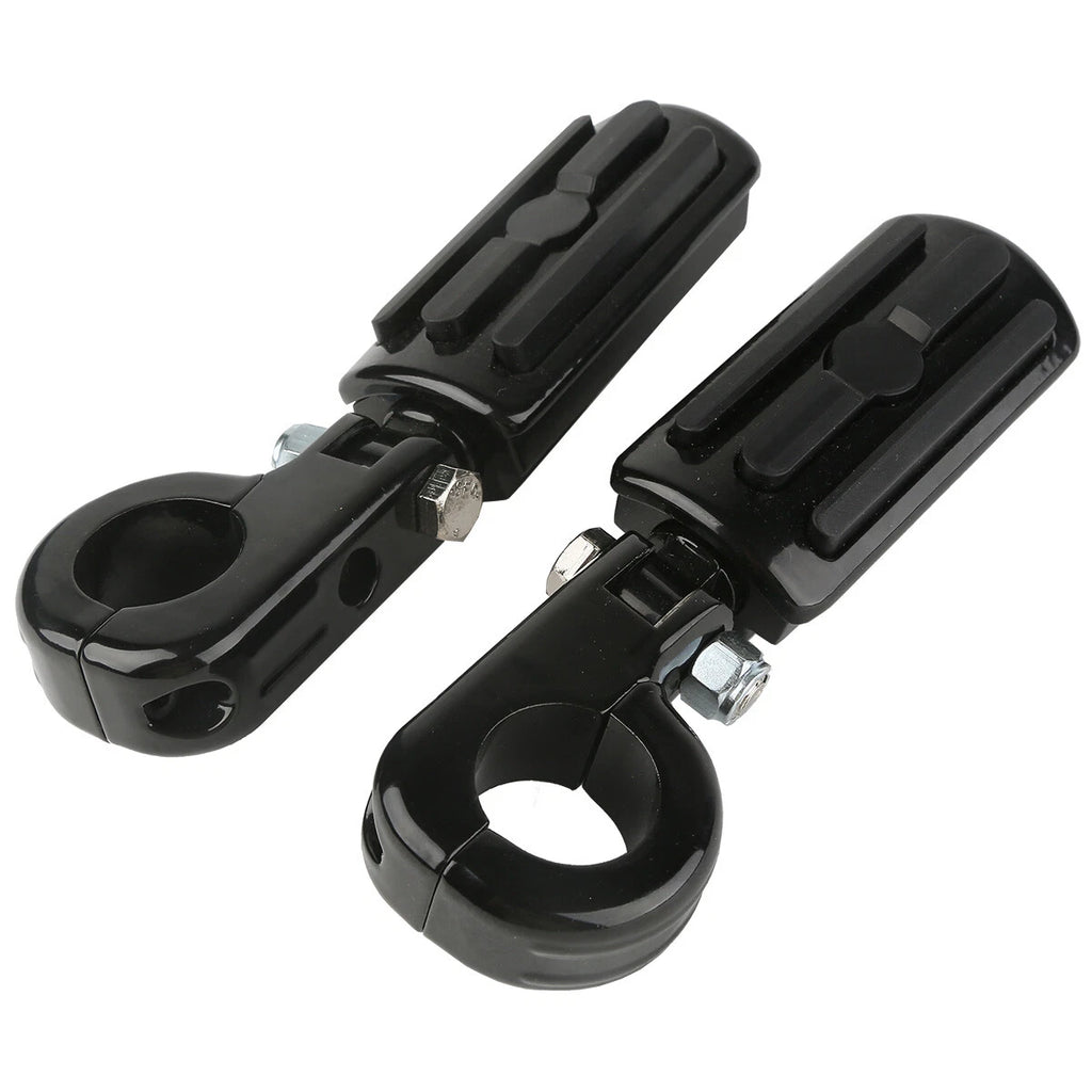 32mm Highway Engine Guard Bar Foot Pegs Clamps for Harley Touring Sportster