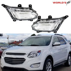 Set of 2 LED Fog Light Assemblies for Chevrolet Equinox (2016–2017)