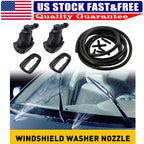 Windshield Wiper Washer Nozzle Spray Jet Kit for Chevy Malibu (2005–2013)