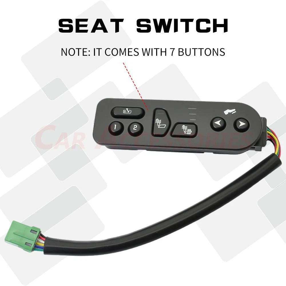 Seat Heater Switch for Cadillac Chevrolet GMC (2003–2006)