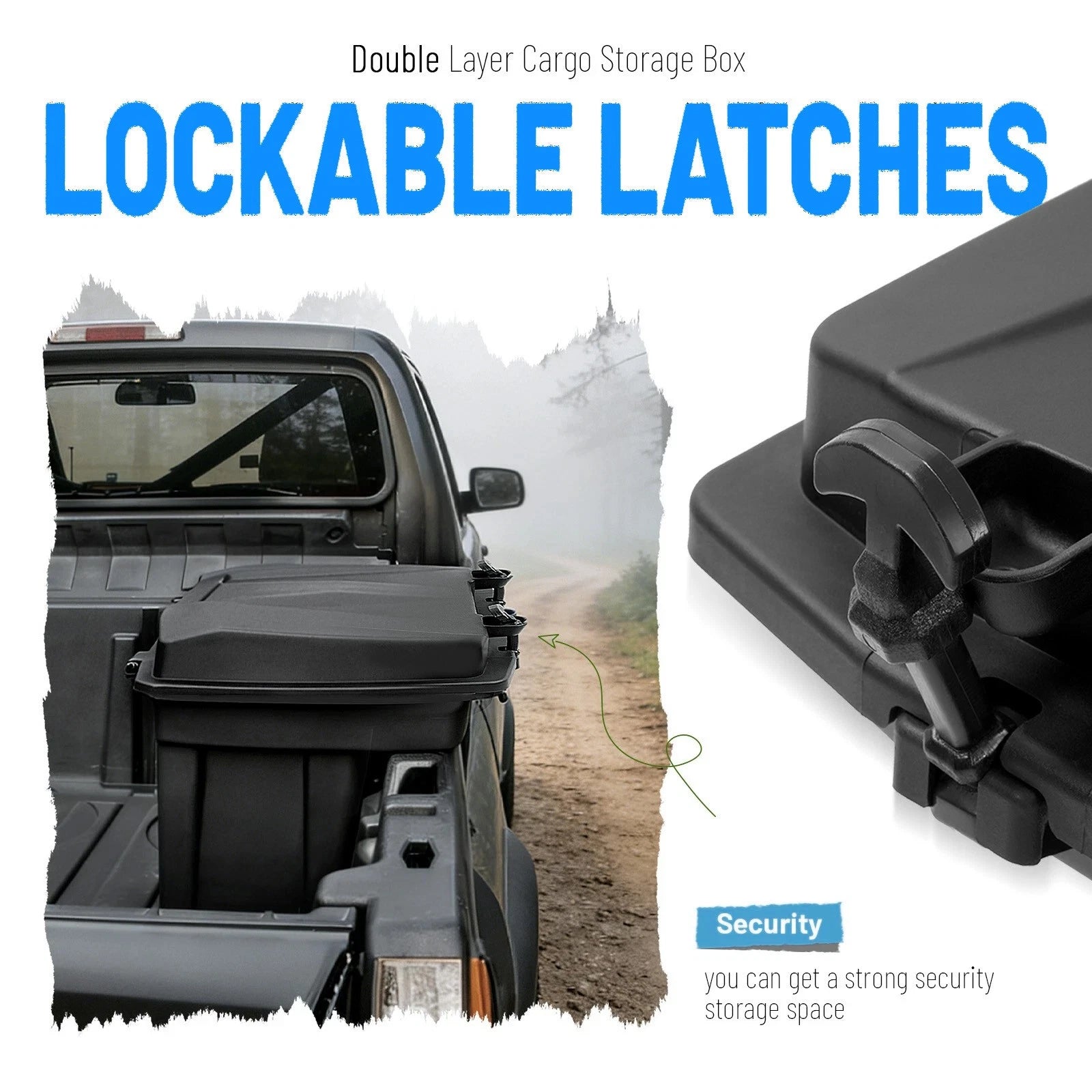 Cargo Storage Box for Can-Am Defender Max HD5 HD8 HD10 (2016–2025)