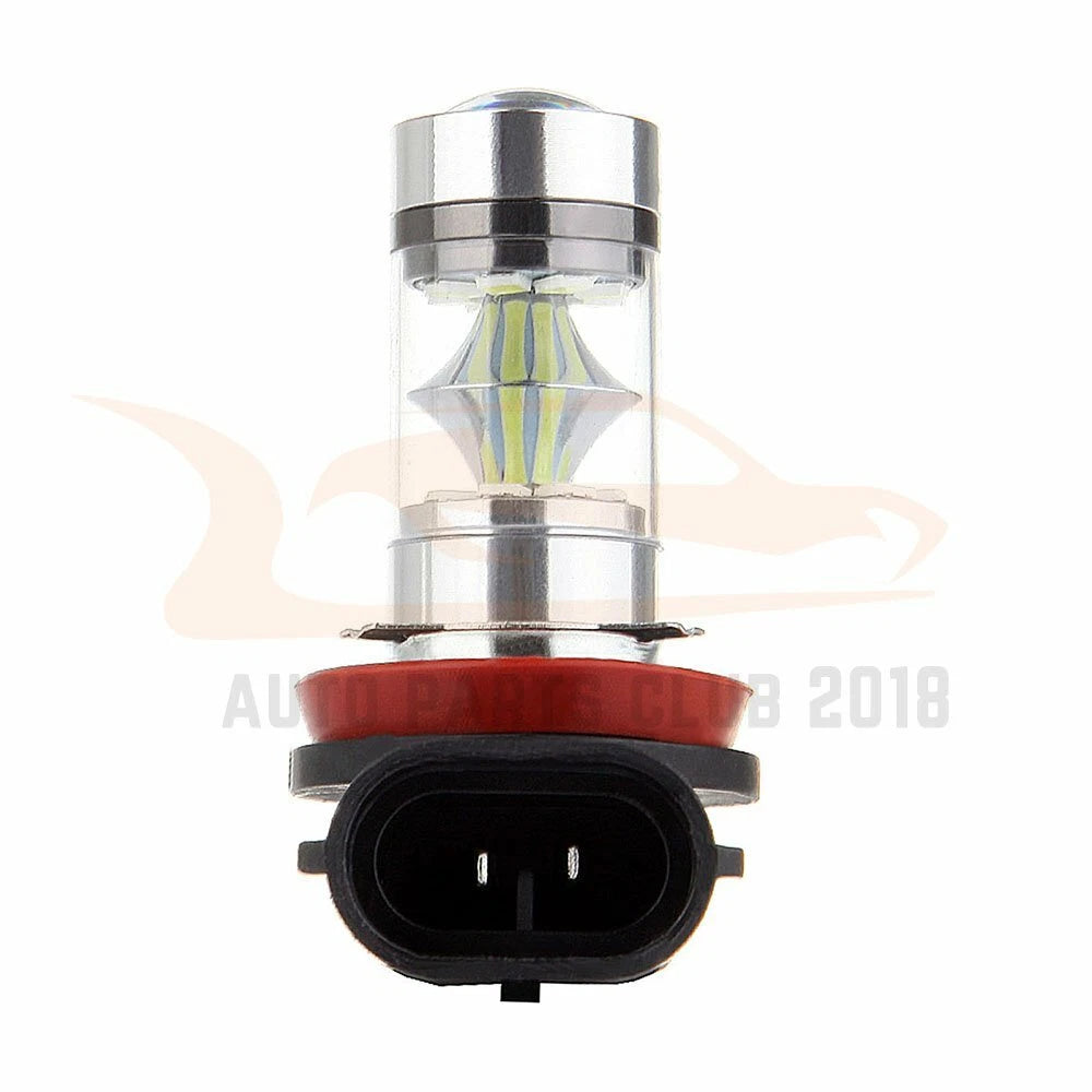 2X LED Headlight Bulbs for H11 H8 H9 (12 SMD)