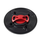 CNC Red Gas Fuel Tank Cap Cover for DUCATI Panigale V4/S/R (2018-2021)