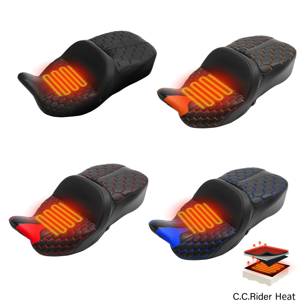 Heated Hammock Seat for Harley Touring Road Glide (2009–2023)